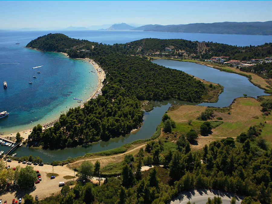Strofilia lagoon, Skiathos